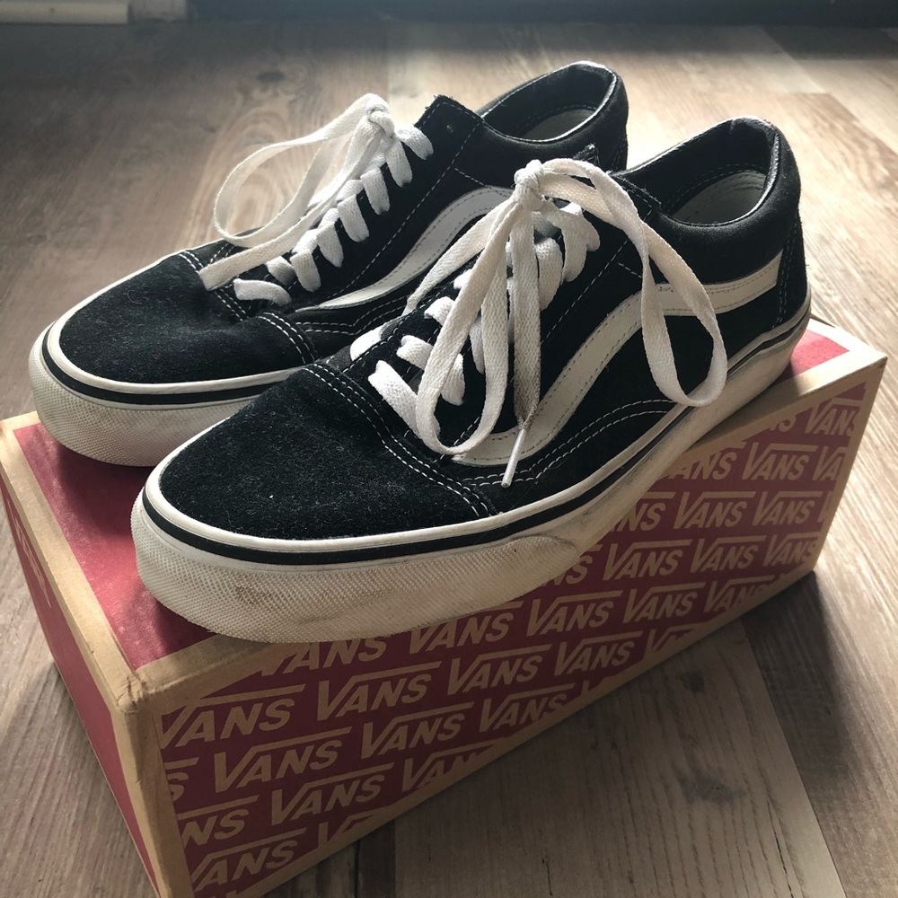 Old Skool Black/White Vans